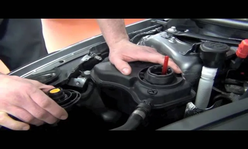 where to put coolant in bmw