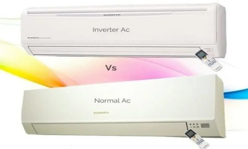 why inverter ac consume less power