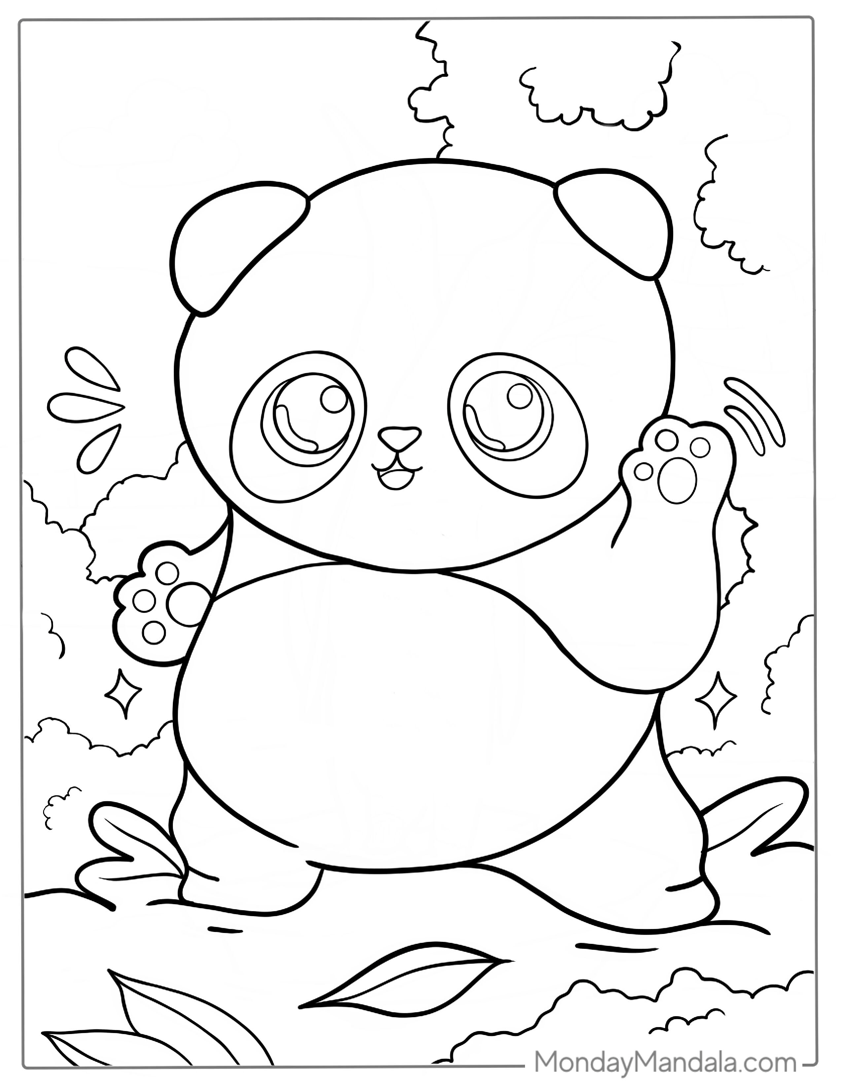 Baby Po From Kung Fu Panda To Color_