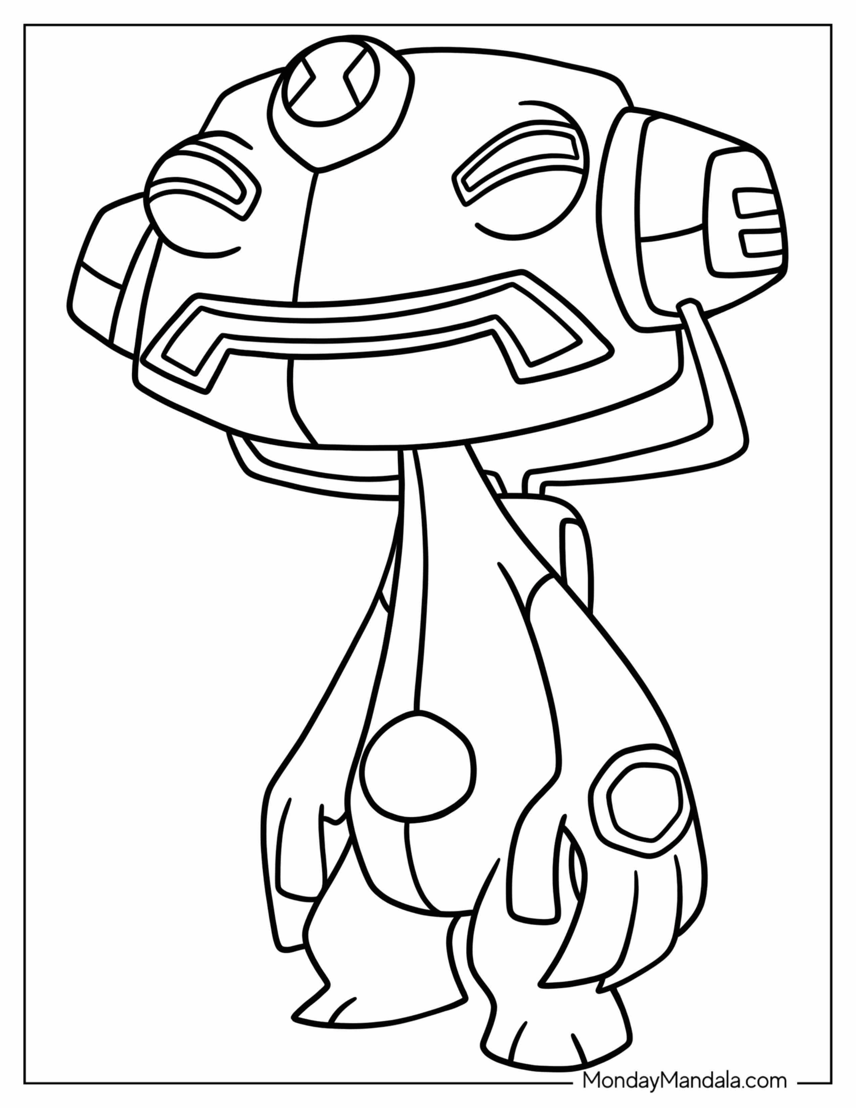 Ben 10 Coloring Page Of Cute Echo Echo For Preschoolers