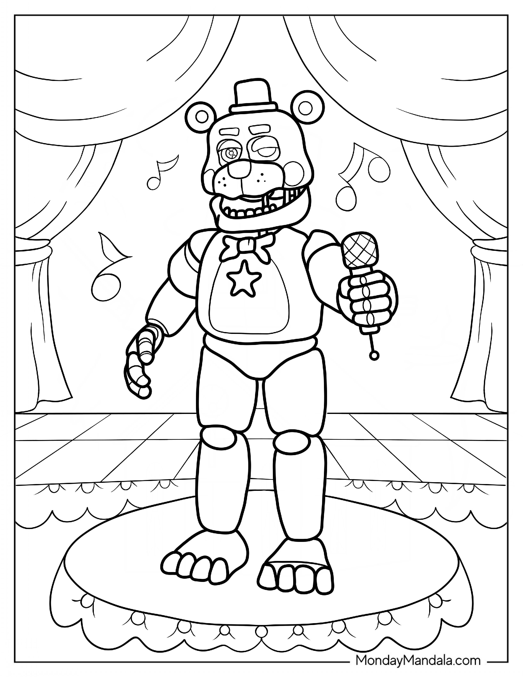 Lefty From Five Nights At Freddy s On Stage