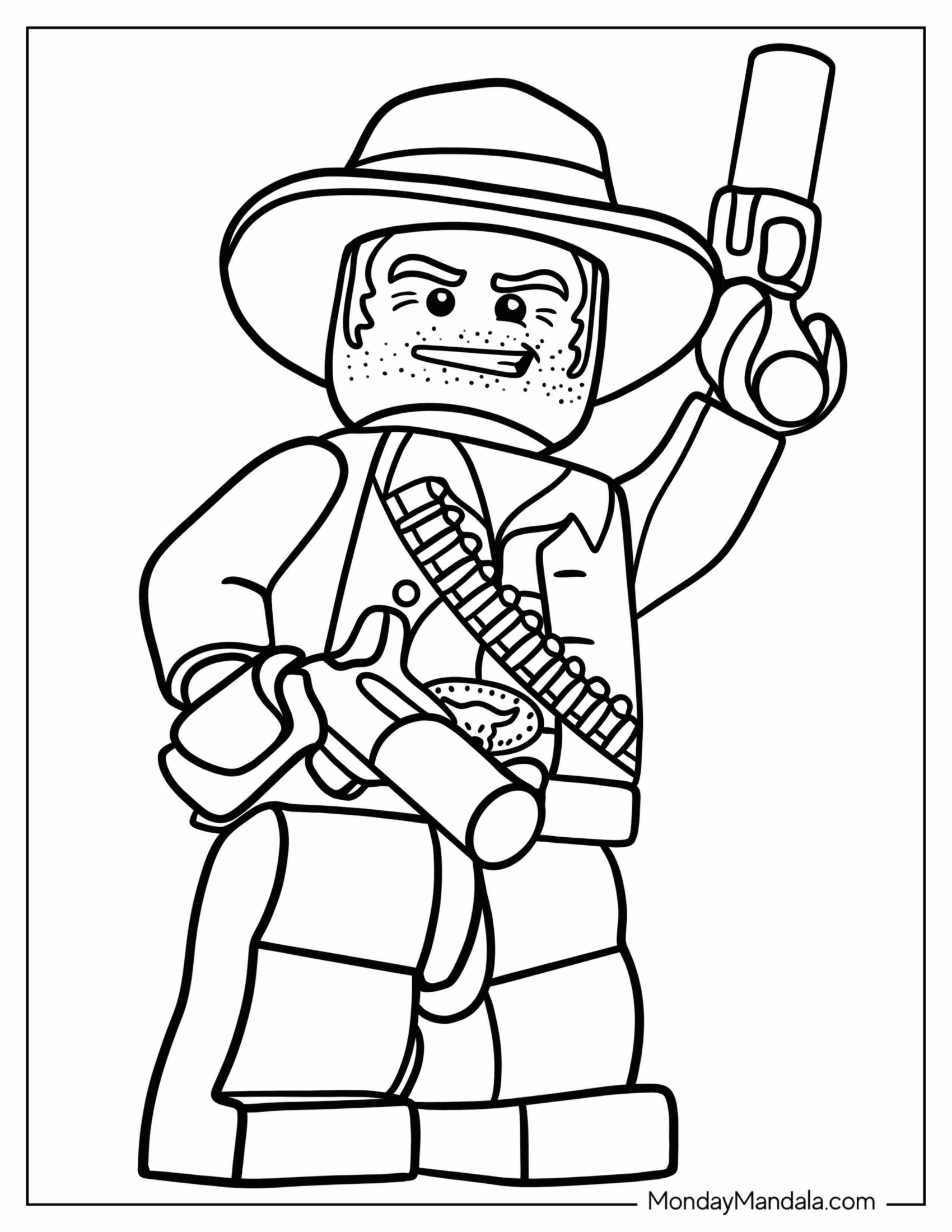 Lego Cowboy