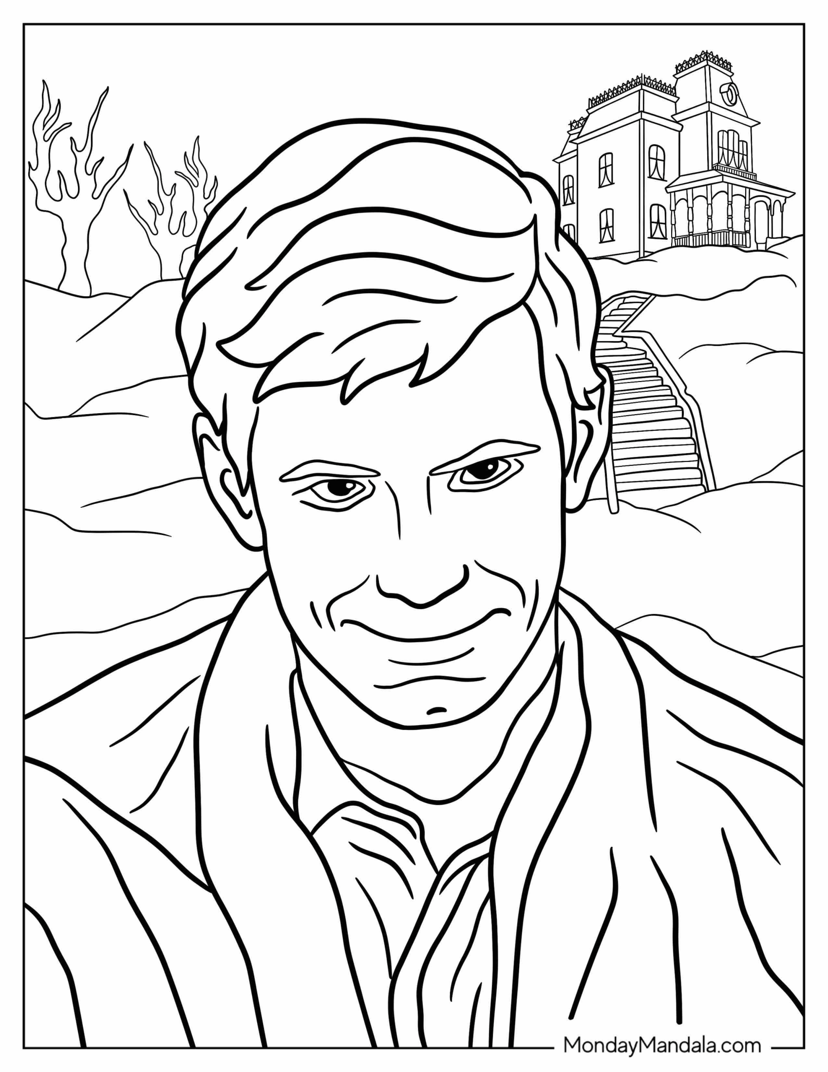 Norman Bates Horror Character