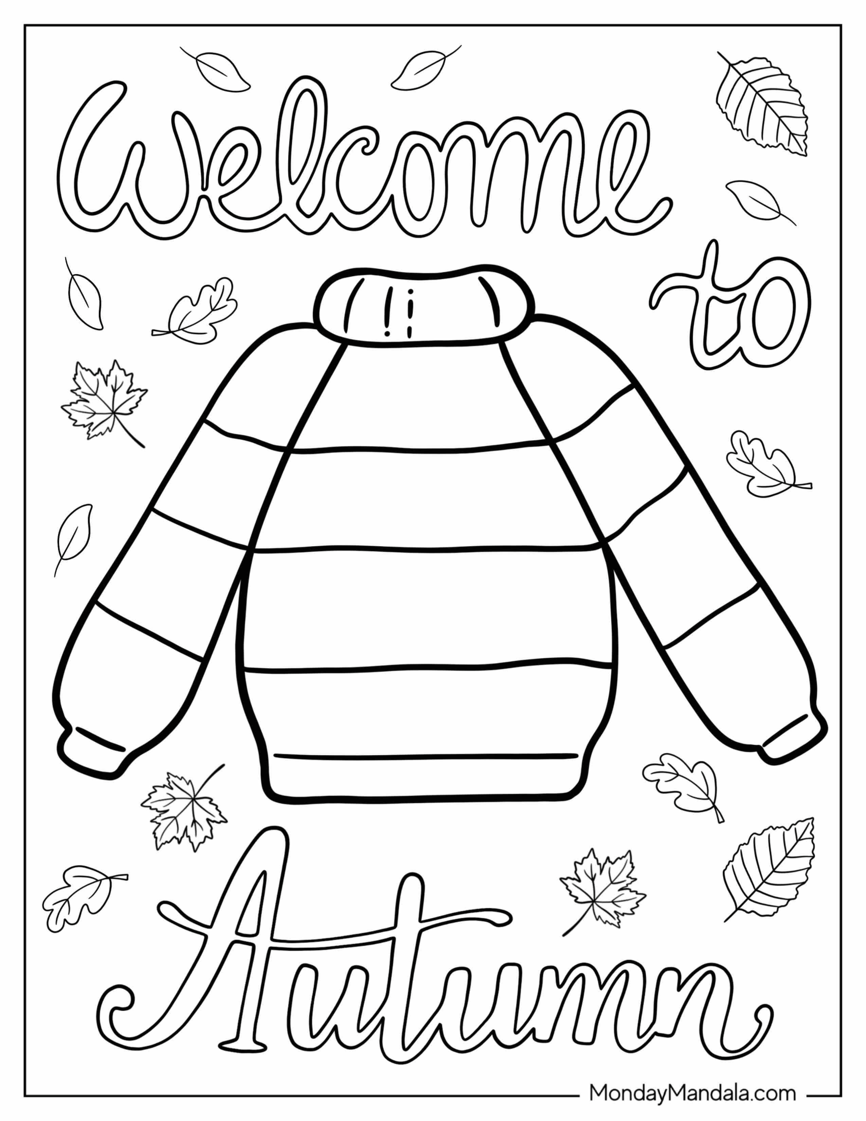 Welcome To Autumn Sweater